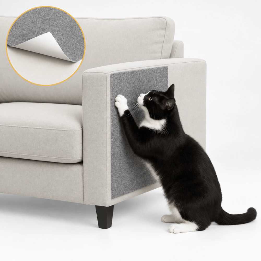 Arranhador Para Gatos Adesivo Protetor Anti-arranhão Sofá Cama 50cm X 2 Metros