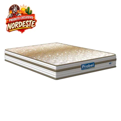 Colchão de Molas Ensacadas Double Face Pillow Euro Alfa Probel Casal 138cm