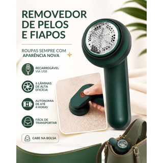 Papa Bolinhas Eletrico Tira Pelos de Roupas Removedor Aparador Sem Fio Recarregável Orbitta