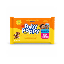 Baby Poppy Toalhas Umedecidas Classic 50 unidades