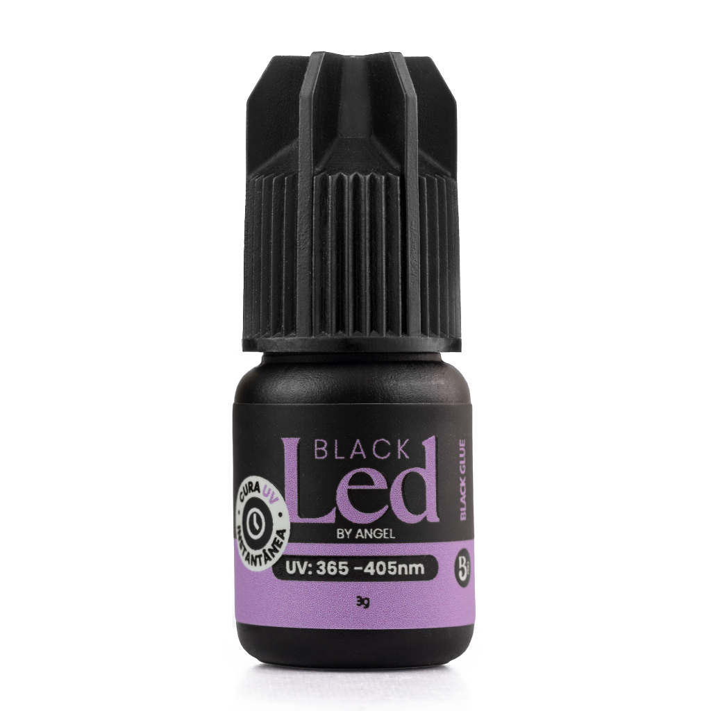 Cola para Extensão de Cílios Black LED UV Beautify Pro 3g Cura Rápida Profissional