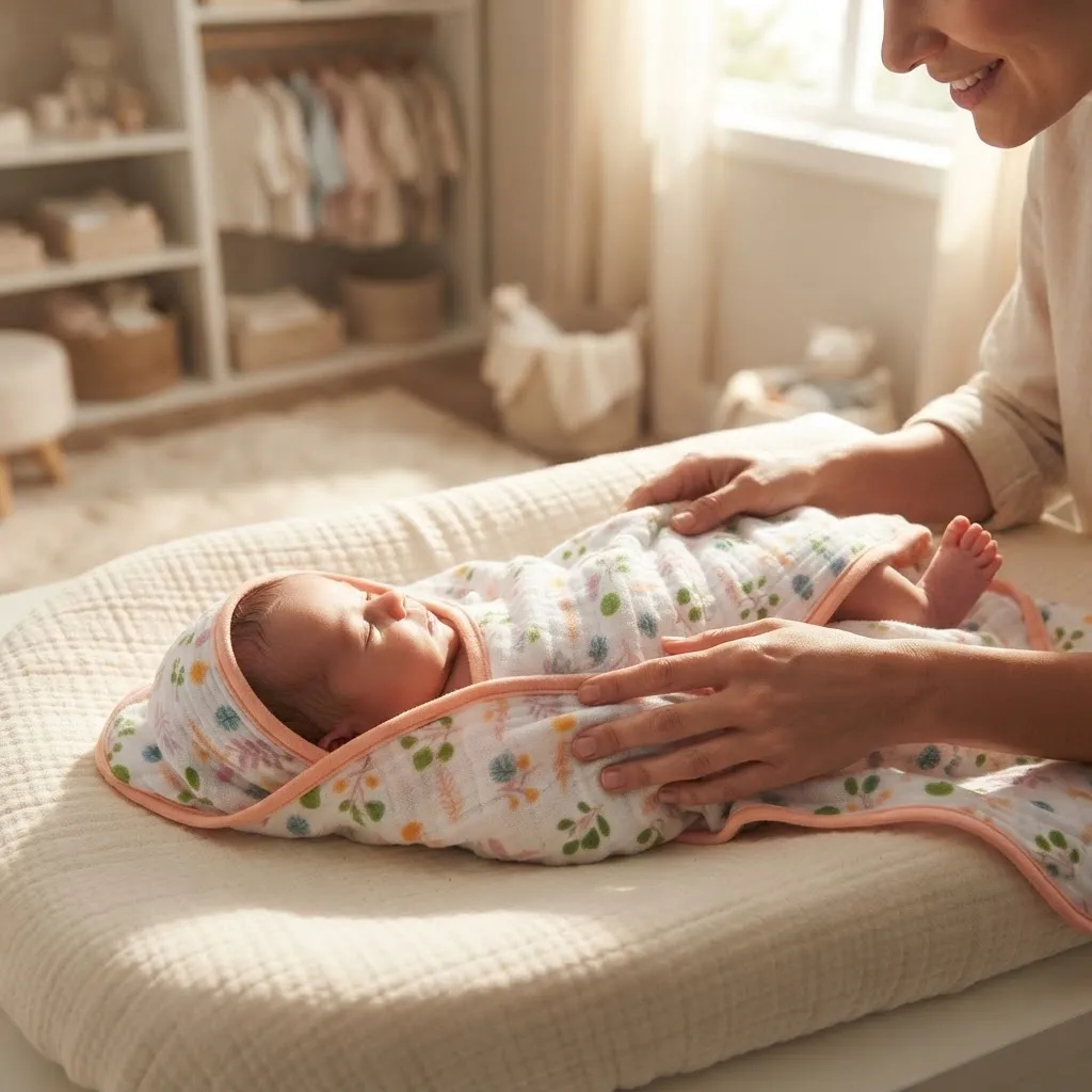 Toalha de Banho Soft para Bebê com Capuz em Fralda Soft 100% Algodão