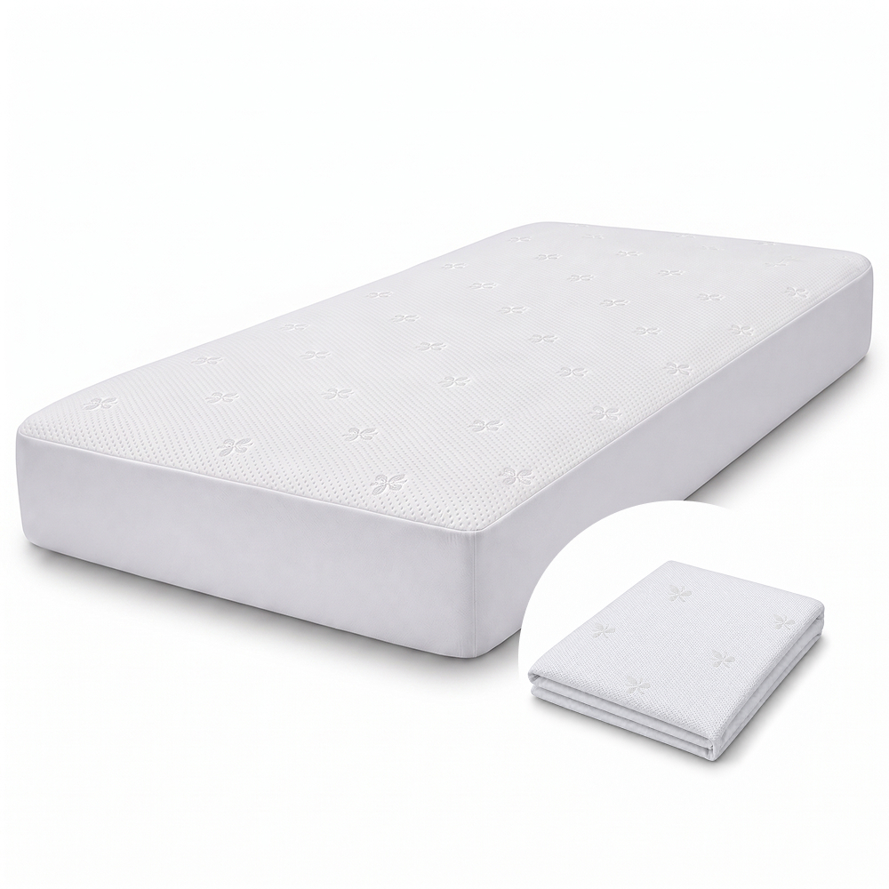 Capa Protetora Colchão Solteiro Impermeável Malha Premium 88x188 BF Colchões