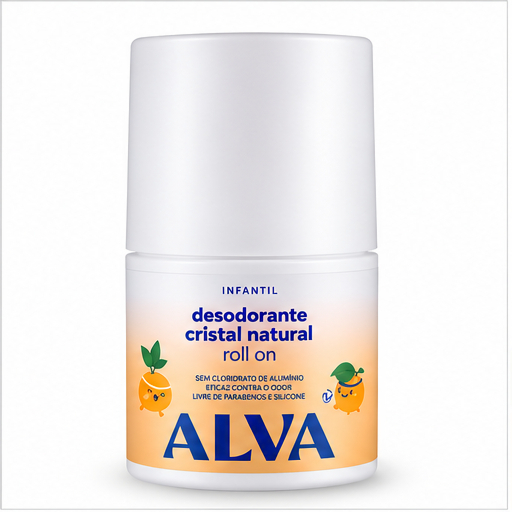 Desodorante Infantil Natural Roll On Vegano