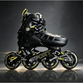 Patins Inline Profissional Alta qualidade 32-40 Patins Roller Roda PU