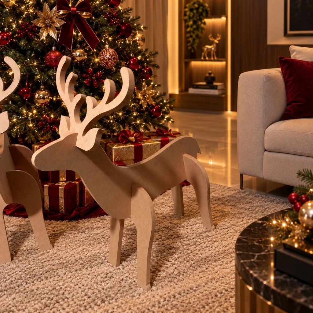 Rena de natal Natal Decoração Natalina — imagem 2 de 2