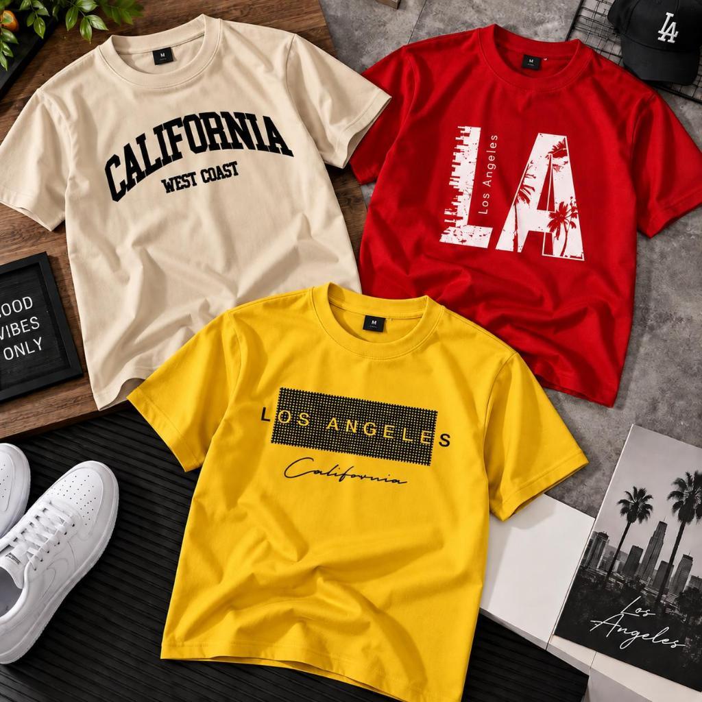 kit 3 Camiseta Infantil 100%Algodão premium StreetWear Adolescente blogueirinho Estampa Modernas E Estilosa