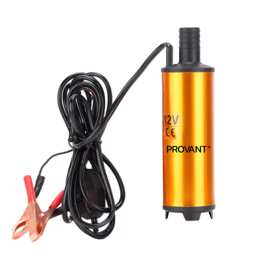 Bomba Submersa Óleo Diesel Água 12v 1800 Litros Por Hora