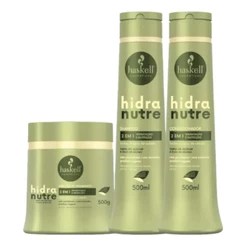 Kit Hidranutre 500gr Haskell (3 itens) Hidratação e Nutrição