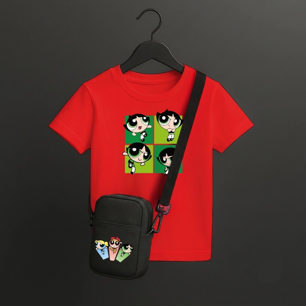 Camiseta Docinho Estampa De Personagem Pronta Para Entrega Modelo Casual Confortável E Estiloso Para O Dia A Dia