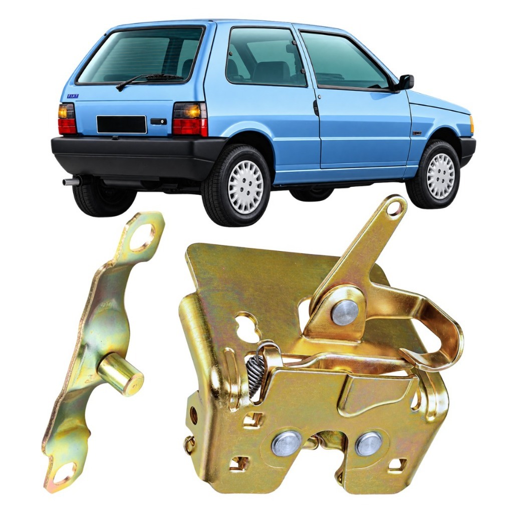 Kit Fechadura Batente Uno Porta Malas 1996 1997 1998 A 2003