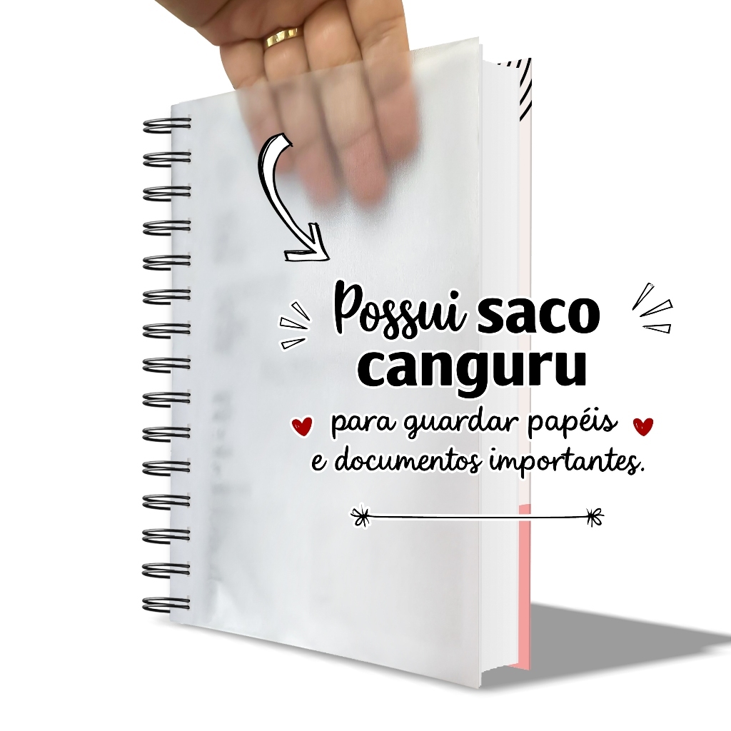 Caderno para Agendamento Designer de Sobrancelhas Caderno Agenda Design 365 Dias Olhos · foto 2