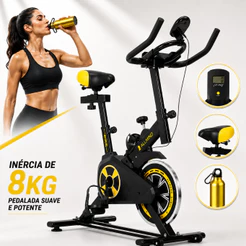 Bicicleta Bike Ergometrica Spinning Academia Fitness Profissional Sport Profissional