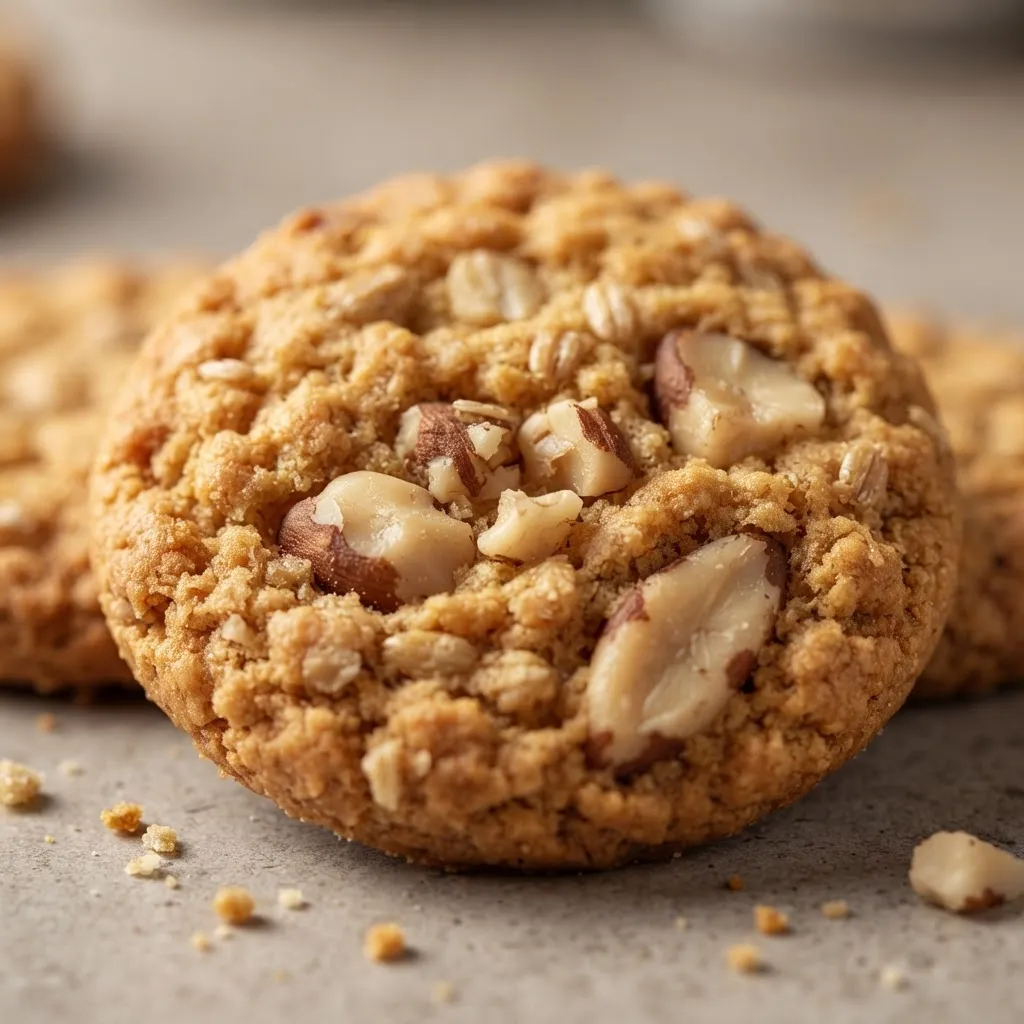 Biscoito Cookie Vegano Integral Castanha do Pará Jasmine 120g — imagem 2 de 2