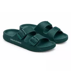 Sandália Chinelo Slide Masculino EVA Premium Papete Leve Confortavel Fivela Polo Stone