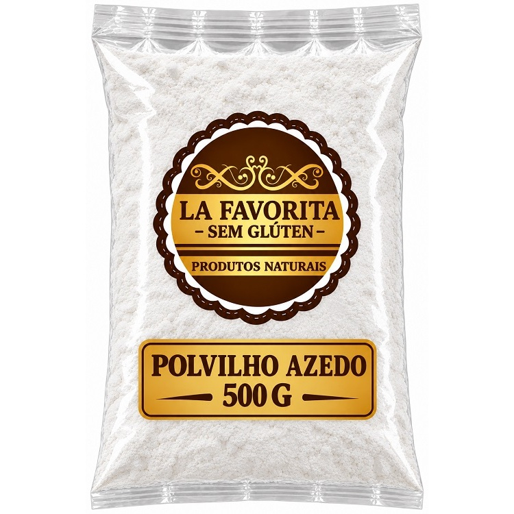 Polvilho Azedo Premium Sem Glúten - 250 g - 500 g - La Favorita