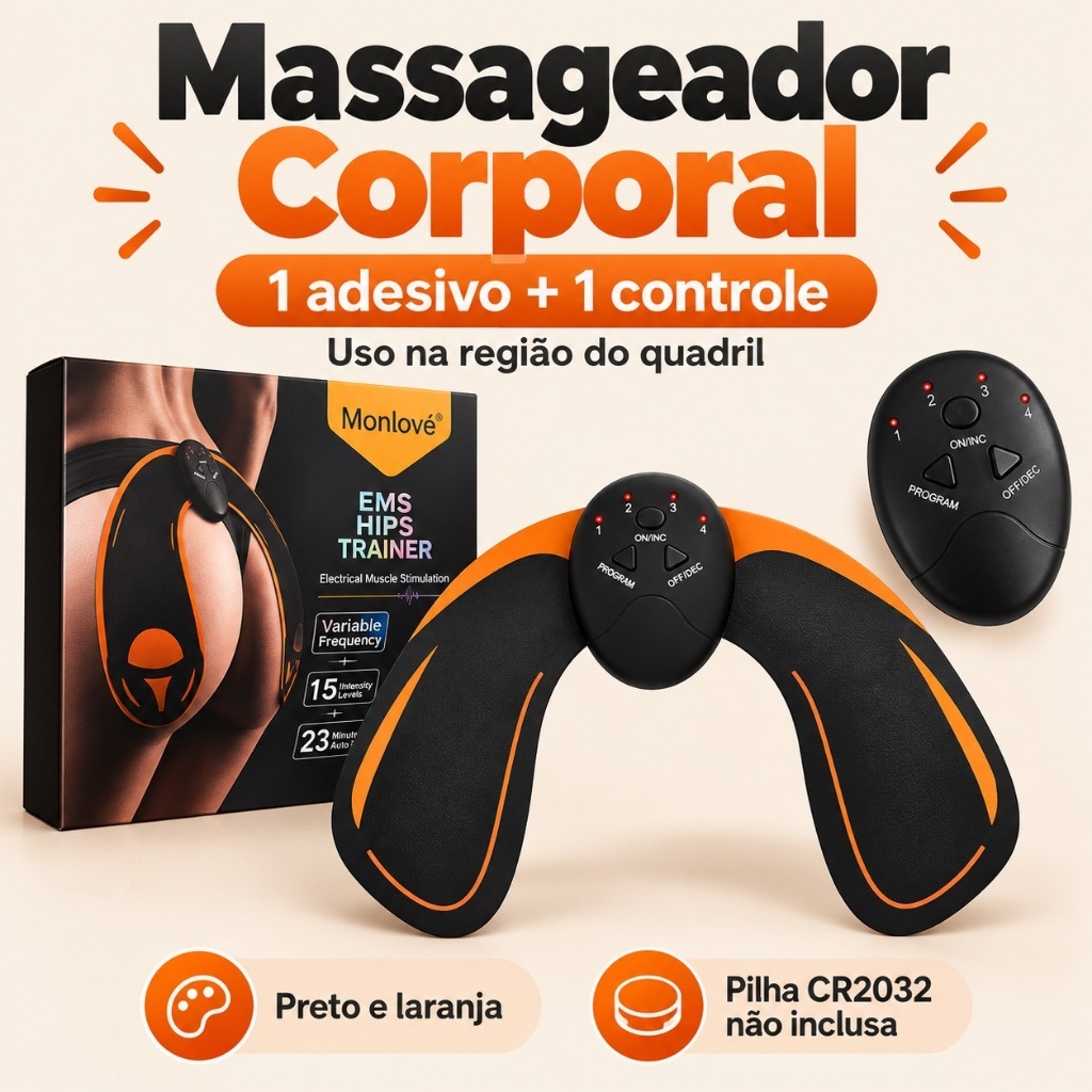 Levante Bumbum Empina Bumbum Estimulador Eletrico De GlúTeos Cresce GlúTEOS–Promoção