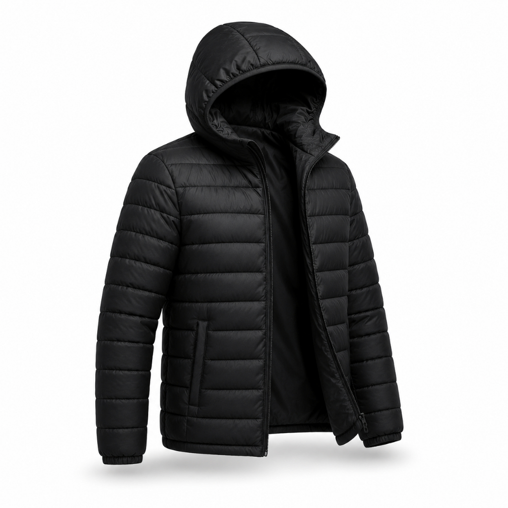 Casaco Masculino Jaqueta Gominho Puffer Corta Vento Bobojaco para o Inverno