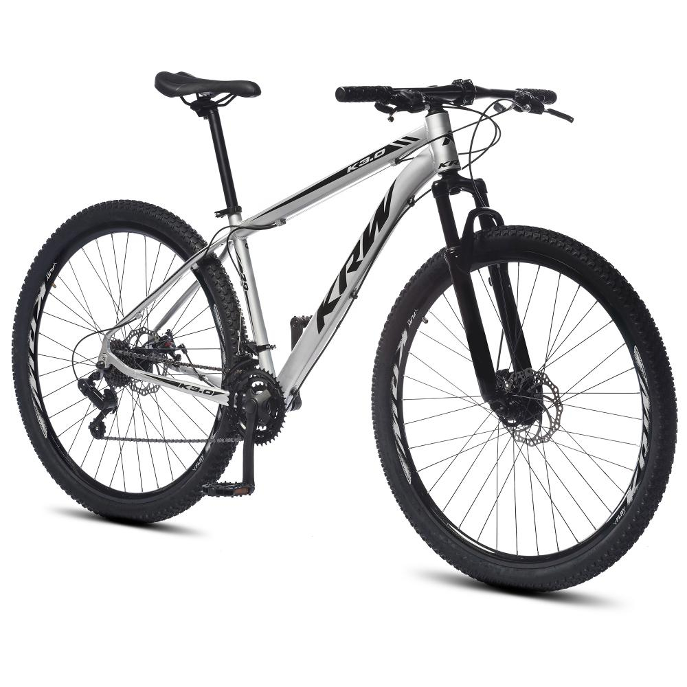 Bicicleta Aro 29 KRW Alumínio Shimano TZ 21 Vel Freio a Disco Ltx S21