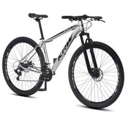 Bicicleta Aro 29 KRW Alumínio Shimano TZ 21 Vel Freio a Disco Ltx S21