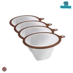 Kit c/ 10 Filtro Coador de Café Permanente em TNT 102 e/ou 103 Reutilizavel Coa Fácil Chá Óleo