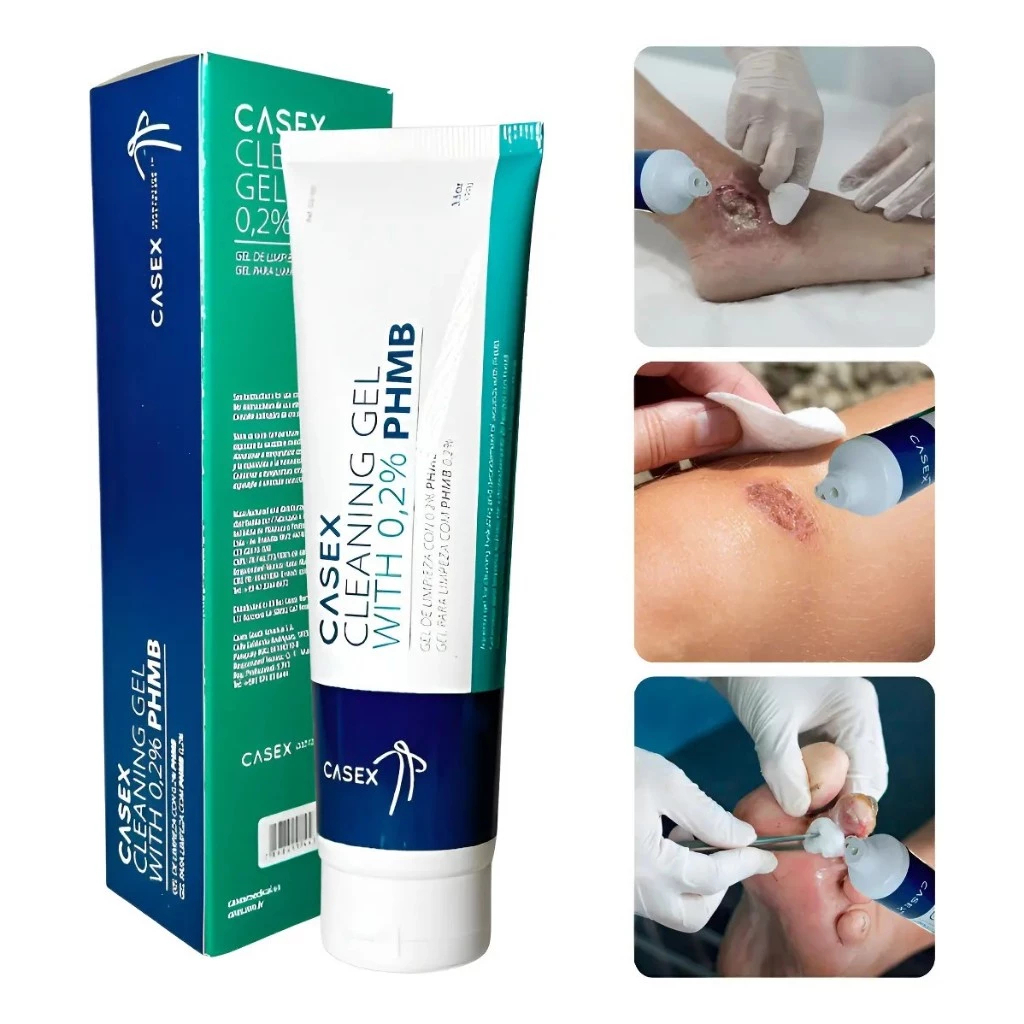 GEL PARA LIMPEZA DE FERIDAS COM PHMB 0,2 % 100G - CASEX — imagem 2 de 2