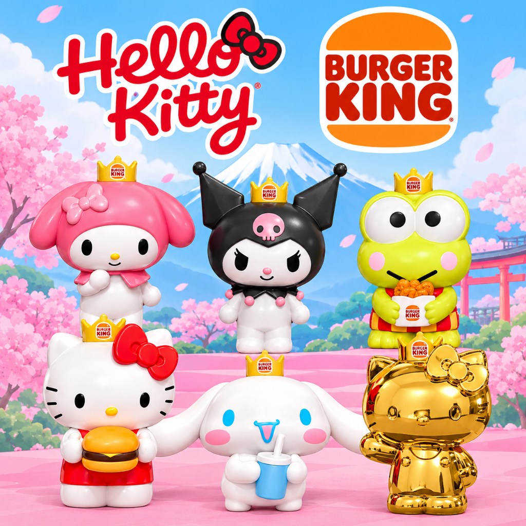 Hello Kitty And Friends Coleção Burger King 2026 Bonecos LACRADOS (Selecione o seu) PRONTO ENVIO