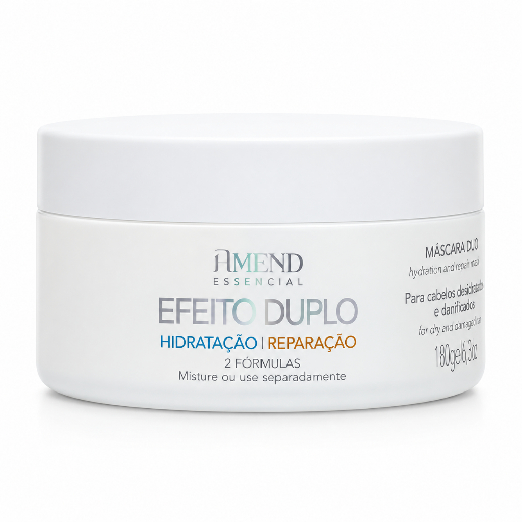 Amend Essencial Máscara Duo Hidratação e Reparação Efeito Duplo 180g