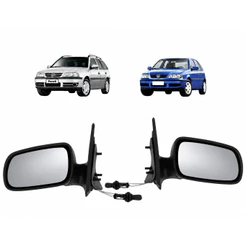 Retrovisor Vw Gol G3 G4 Parati 1999 2000 2001 2002 2003 2004 2005 2006 2007 2008 2009 2010 2011 2012 4 portas