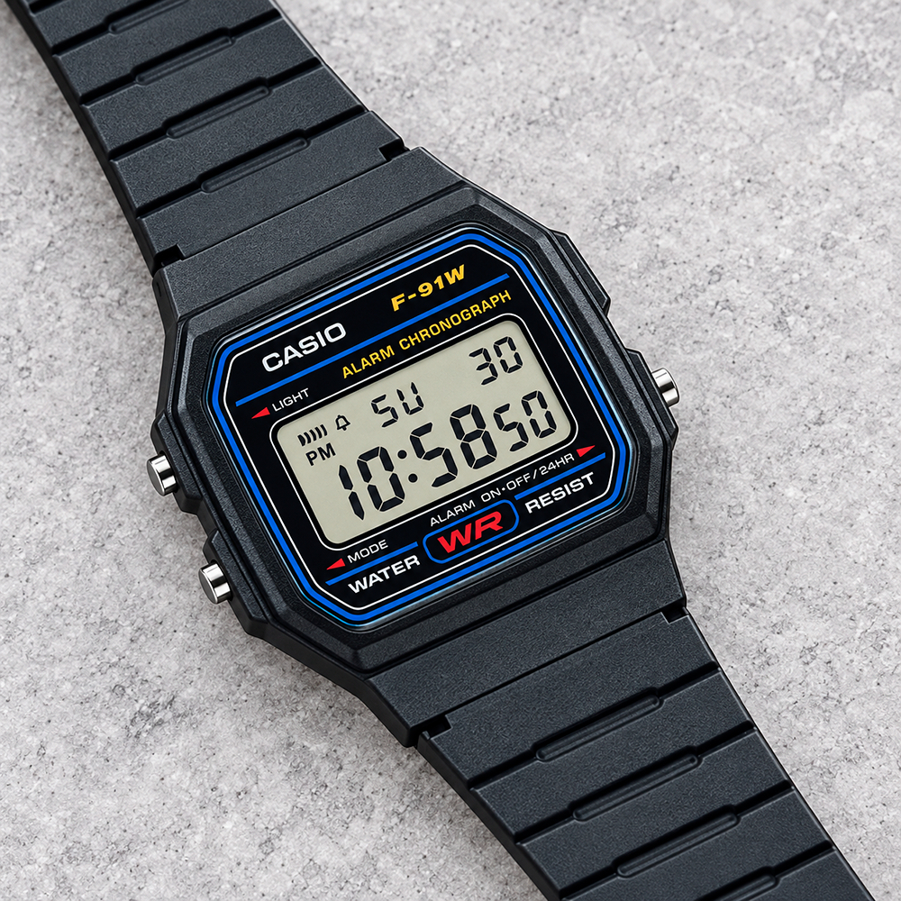 Imagem Relógio Casio Digital Vintage Prova D'água Original Garantia
