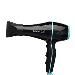 Secador de Cabelo Profissional Taiff Style 2000W Preto e Azul Tiffany