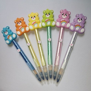 Festas das Cores-Kit 6 Canetas Personalizadas Ursinhos Carinhosos Arco íris do simples ao Encantador/aniversário em Oferta na Shopee