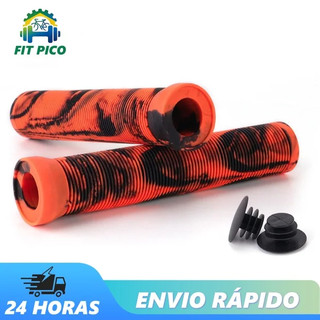 Par De Manopla Punho De Bike Bicicleta Bmx Freeride Extra Longa 135mm Grande Punho