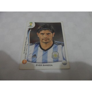 Figurinha copa do mundo 2014 Brasil - Éver Banega