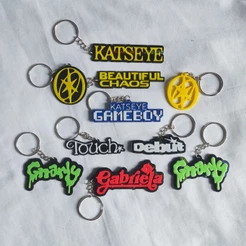 KATSEYE Chaveiros - Gabriela - Gnarly *LEIA A DESCRICAO