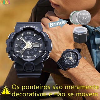 Relógio Masculino A Prova D Água Digital Esportivo Relogios Militar Led Presente Para Homem em Oferta na Shopee
