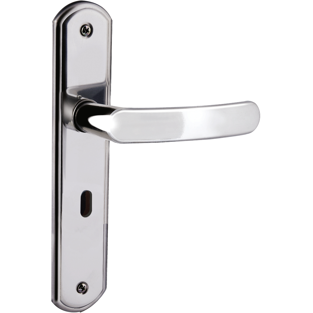 Fechadura Quarto Aliança 2700/31 Inox Premium Porta Madeira Acabamento Moderno