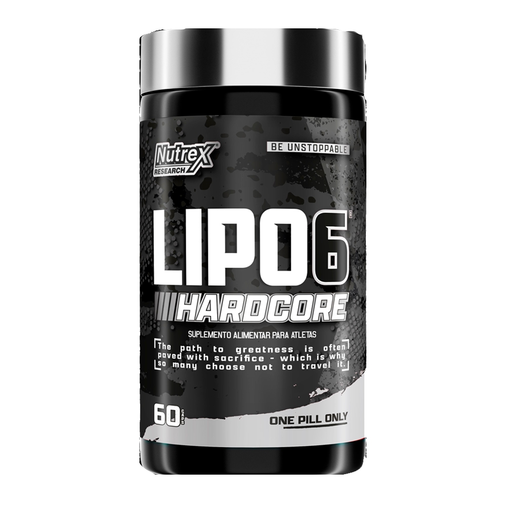 Suplemento Em Cápsulas Nutrex Research  Termogênico Lipo 6 Hardcore Em Pote De 80ml 60 Un em Oferta na Shopee