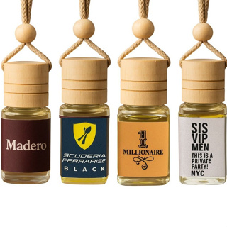 KIT 4UN - Cheirinhos de Carro 10ml - Cheiros Automotivos de Luxo Fragrâncias Concentrada em Oferta na Shopee