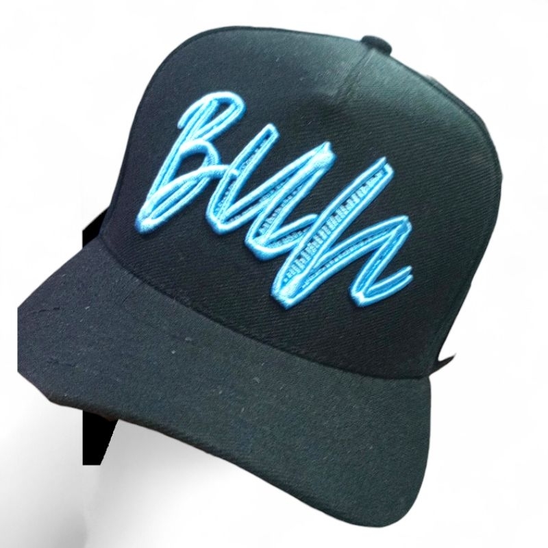 boné cap Buh PREMIUM/ unissex masculino feminino/jogador caro/forro personalizado/modelo snapback/bordado/aba curva