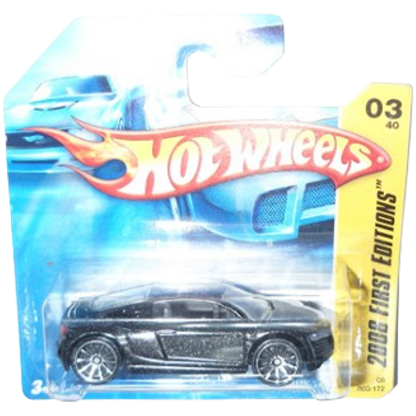HOT WHEELS AUDI R8 2008 FIRST EDITIONS LACRADO RODAS 10SP