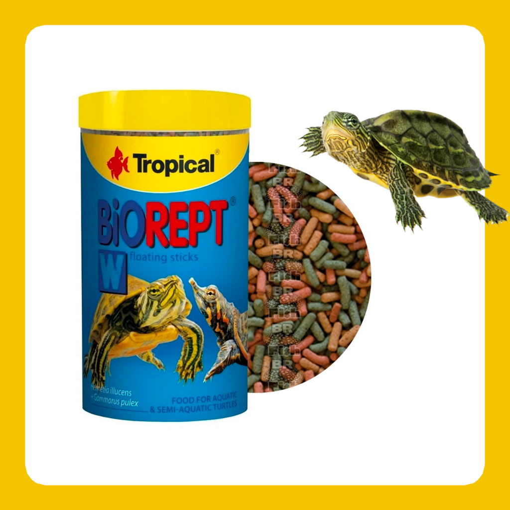 Ração Tropical Para Tartaruga Biorept W Sticks 300g Alimento
