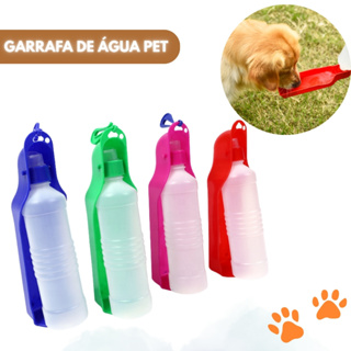 Garrafa de Água Pet Bebedouro Dispenser Garrafa de Água para Cachorro Gato 450ml em Oferta na Shopee