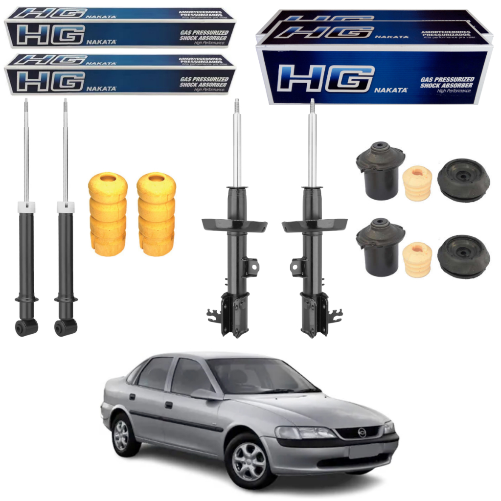KIT 4 AMORTECEDOR VECTRA 96 A 2005 NAKATA + KITS