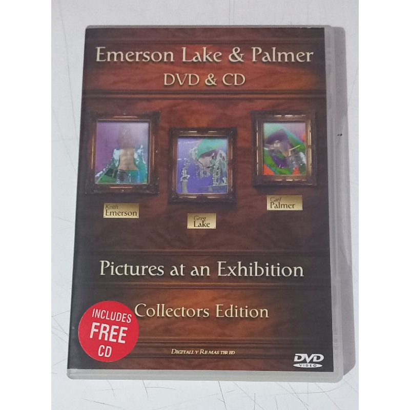 DVD Emerson Lake & Palmer: Pictures at an Exhibition- DVD & CD