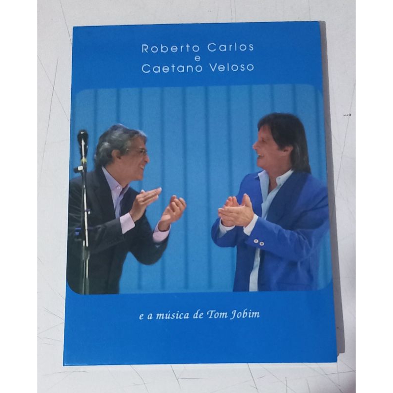 DVD Roberto Carlos e Caetano Veloso e a música do Tom Jobim