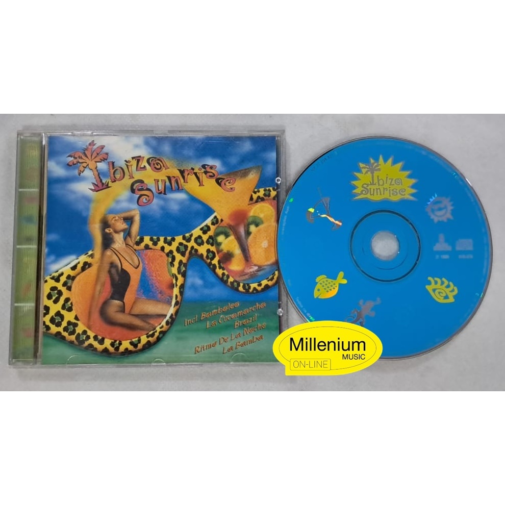 CD Ibiza Sunrise  Ibiza Sunrise 1995 Original Gravadora Colecionador Ótimo Estado