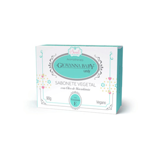 Sabonete Vegetal Retangular Candy 90g em Oferta na Shopee
