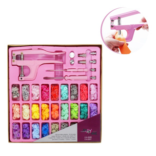 Alicate Aplicador Botões Pressão Tic Tac Plástico e Metal Kit Completo Costura Artesanato em Oferta na Shopee