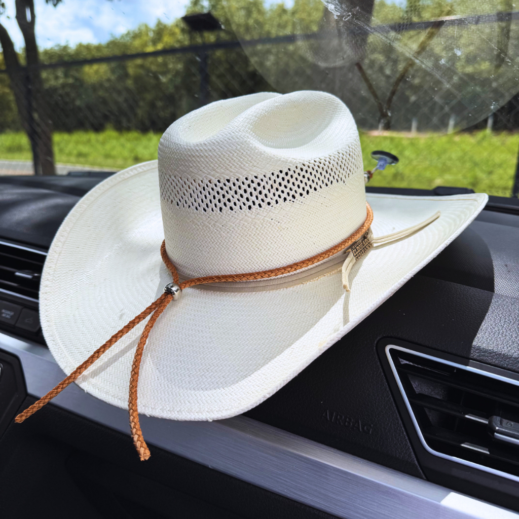 Porta Chapéu De Couro Com Suporte Para Automóveis Artesanal em Oferta na Shopee